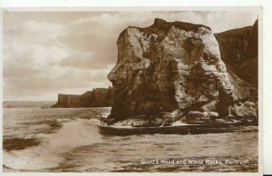 Ireland Postcard - Giant's Head & White Rocks Portrush - Real Photo - Ref TZ7331