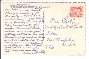Tobermory, Ontario, Bird's Eye, Used 1968