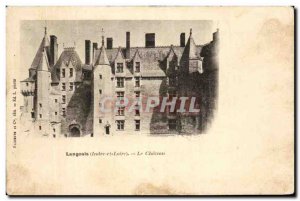 Old Postcard Langeais Chateau