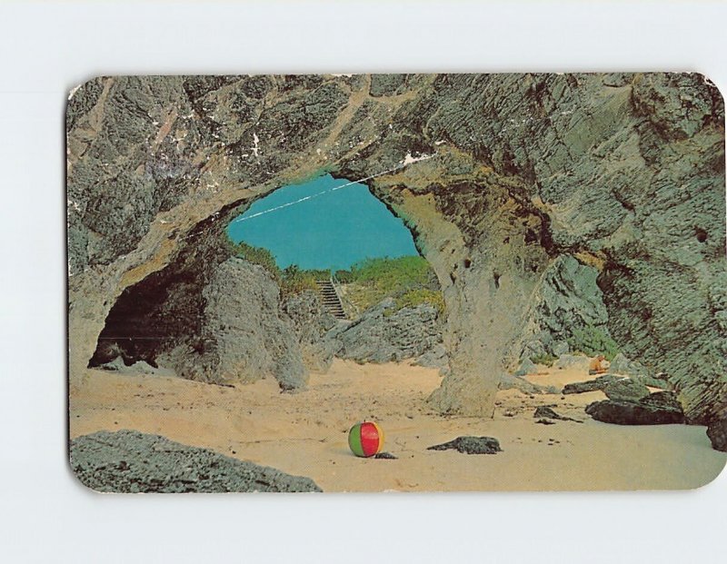 Postcard Natural arches, Bermuda, Tucker's Town, British Overseas Territory