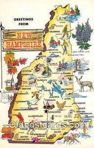 Greeting From New Hampshire, USA Unused 