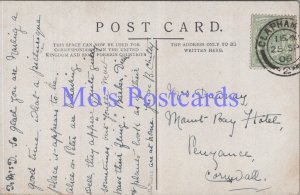 Genealogy Postcard - Dawnay, Mount Bay Hotel, Penzance, Cornwall  GL2053