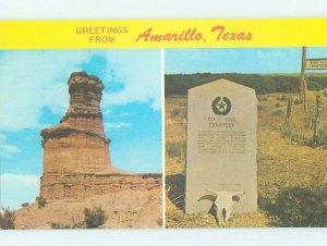 Chrome CEMETERY SCENE Amarillo Texas TX AG2705