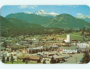 Pre-1980 COCA-COLA SIGN ON STORE & SHOPS Rocky Mountain National Park CO t3904