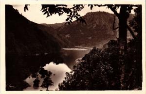 CPA CHAUDES-AIGUES - Env. - La Truyere a Lanau - Vue sur l'Ile (480113)