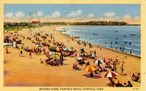 CT - Fairfield. Fairfield Beach Scene