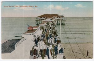 Old Orchard Beach, Me, Scene on the Pier