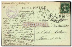 Old Postcard Belfort Lion