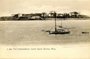 MA - Boston. Castle Island, Fort Independence