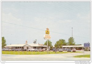 Robbins Restaurant, Best Western Hotel, route 185, VANDALIA, Illinois, 50-70´s