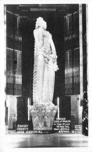 St Paul Minnesota~Vision of Peace (Indian God of Peace) Ramsey Co Memorial~RPPC