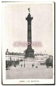 Paris - 11 - Bastille Square - Old Postcard