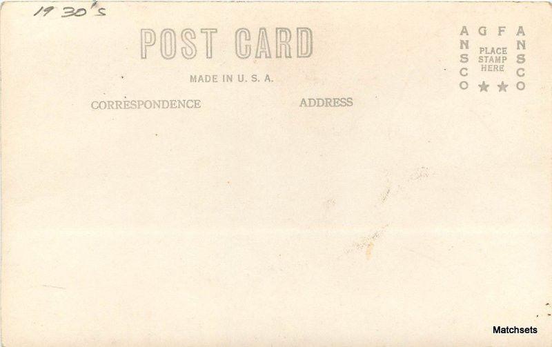 1930s LIBERAL KANSAS Gas Station Gasoline Plant RPPC Postcard 10955