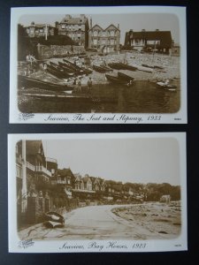 Isle of Wight 2 x SEAVIEW BAY HOUSE Reproduction Postcards by Frith