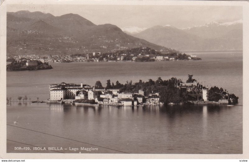 RP; ISOLA BELLA, Piemonte, Italy, PU-1933; Lago Maggiore
