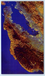 SAN FRANCISCO & Peninsula CA ~ SAN ANDREAS FAULT Earthquake 3½x6 Postcard