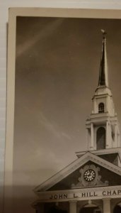 Georgetown Kentucky John L Hill Chapel Georgetown College VTG Postcard   558