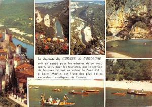 BR51694 Les gorges de l rdeche descente en barques France