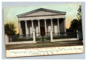 Vintage 1908 Postcard Girard College Building Philadelphia Pennsylvania