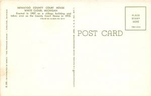 White Cloud Michigan~Newaygo County Court House~Gemco Treasure House Postcard