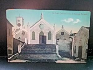 Postcard St. Peter's Oldest Church, St. Geoges, Bermuda   Z2