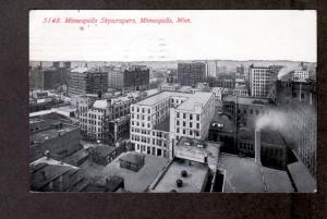 U S 1912 Minneapolis Skyscrapers Picture Postcard!