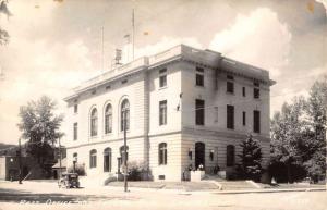 Lander Wyoming Post Office Real Photo Antique Postcard K102335