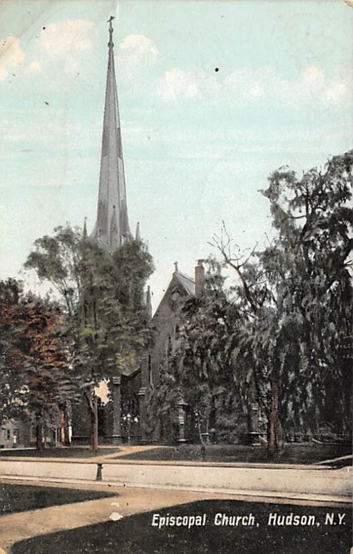Episcopal Church Hudson, NY, USA 1908 