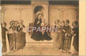 Postcard Former Firenze Museo di Marco S B Angelico Vergine with Child al Lat...