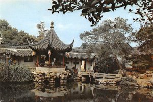 Waterside Pavilion Fisherman's Garden Soochow China Unused 