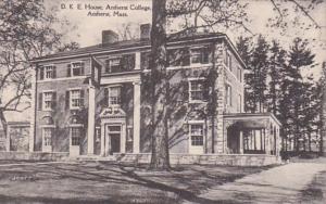 Massachusetts Amherst D K E House Amherst College Albertype