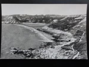 Wales: Caswell Bay, The Mumbles - Old RP Postcard