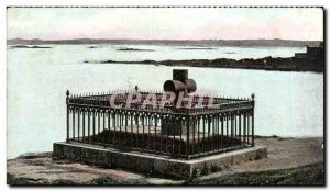 Postcard Old St Malo Tomb of Chateaubriant