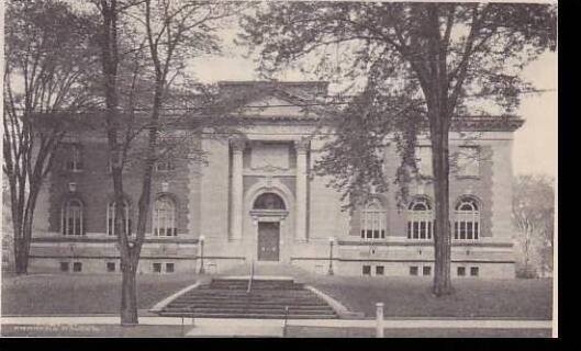 New York Utica Public Library Albertype