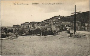 CPA Sartene vue de la Chapelle St Damien CORSICA (1078045)