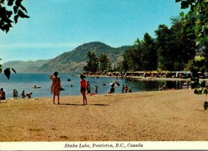 Canada Penticton Skaha Lake Beach View