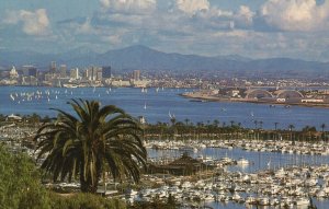 Vintage Postcard Dramatic Views Point Loma Scene San Diego California CA