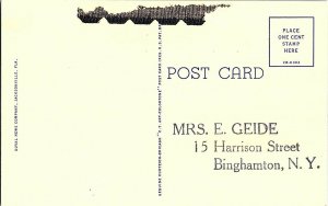 Epping Forest Home Mrs. Alfred I. Dupont Florida Postcard Standard View Card