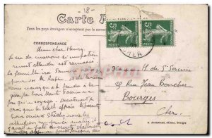 Berry - Osmery - Chateau d & # 39Etrechy Old Postcard