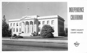 Independence California Inyo County Court House Frasher Real Photo PC AA64651