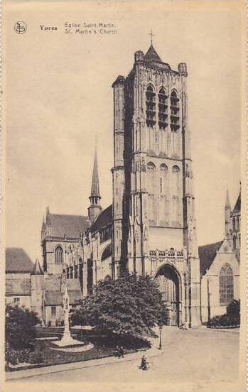 Belgium Ypres Eglise Saint Martin