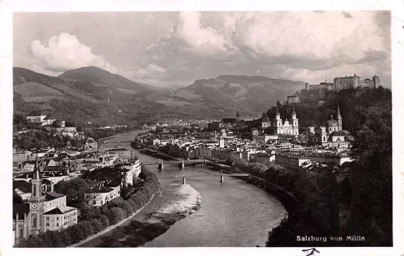 Von Mulln Salzburg Austria Writing on back 