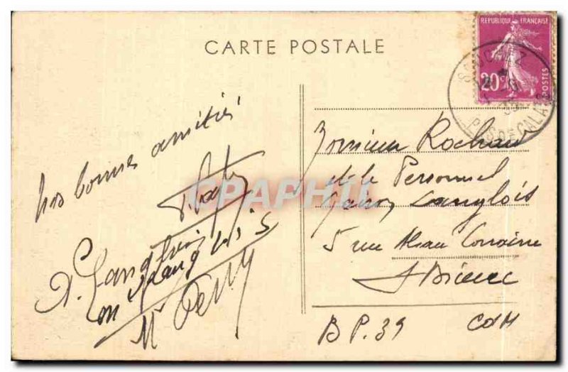 Old Postcard Bethune Belfry