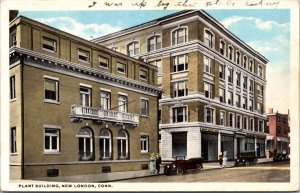 Postcard Plant Building in New London, Connecticut