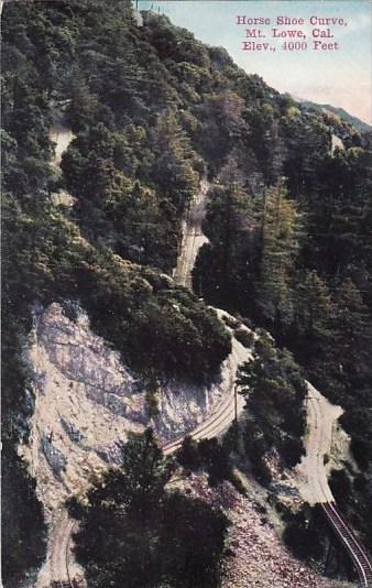 California Mount Lowa Horse Shoe Curve