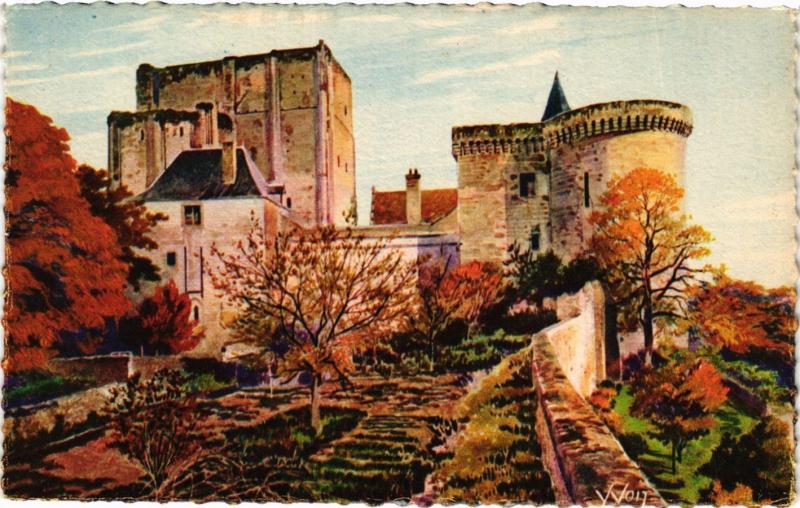 CPA Chateaux de la Loire - Chateau de LOCHES - Le Donjon et la Tour (299053)