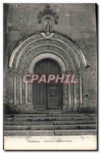 Postcard Old Amboise Gate of the Church of St. Denis