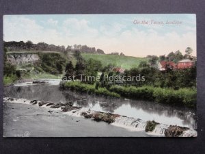 Shropshire LUDLOW On The Teme - Old Postcard by Valentine 21969