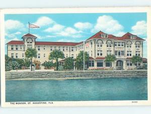 Unused W-Border HOTEL SCENE St. Augustine Florida FL B1649