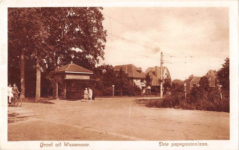 BR102951 groet uit wassenaar drie papengaaienlaan netherlands